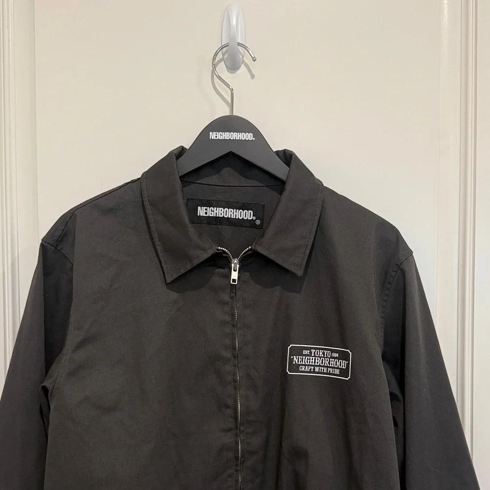 BRAND NEW Neighborhood Black Lightweight Men's Jacket - SIZE M - Picture 2 of 12